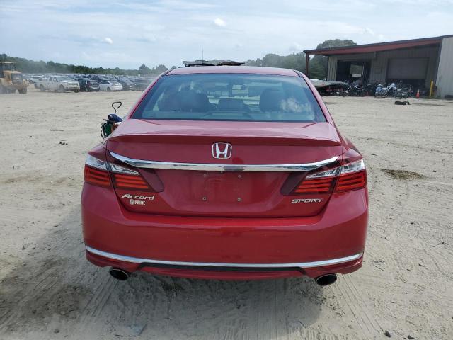  HONDA ACCORD 2017 Red