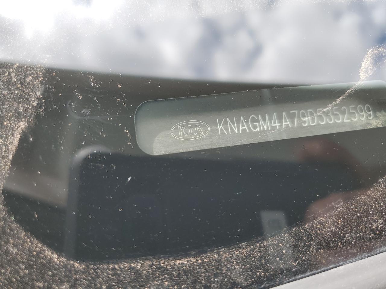 2013 Kia Optima Lx VIN: KNAGM4A79D5352599 Lot: 65200725