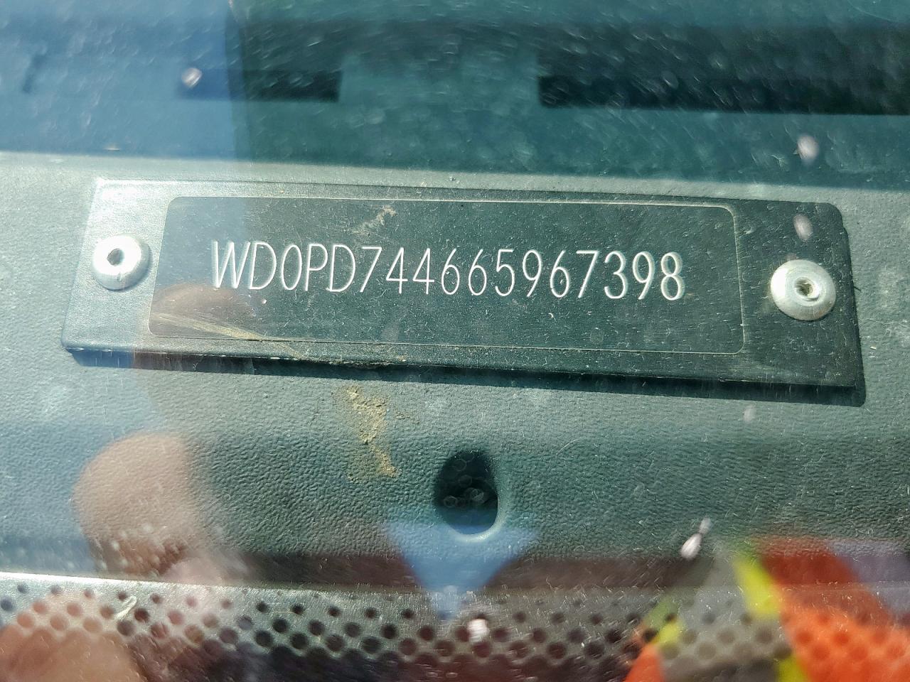 2006 Dodge Sprinter 2500 VIN: WD0PD744665967398 Lot: 65198185