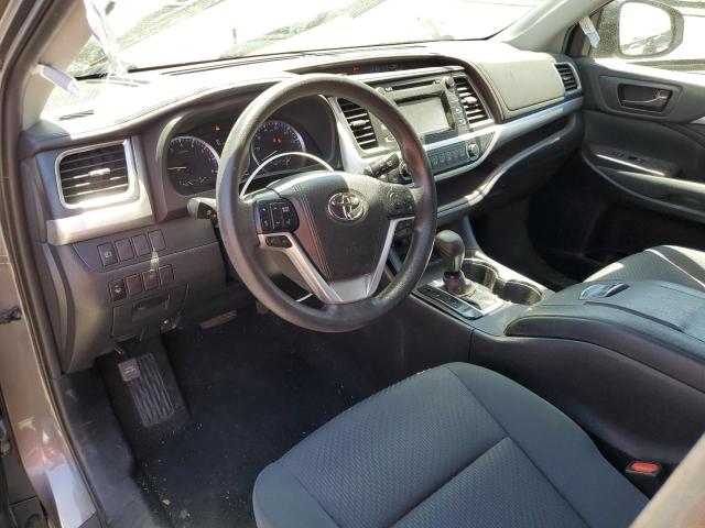  TOYOTA HIGHLANDER 2019 Серый