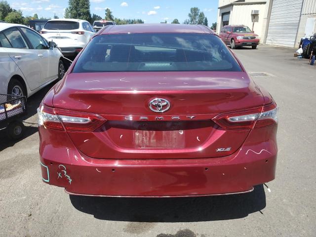  TOYOTA CAMRY 2018 Red
