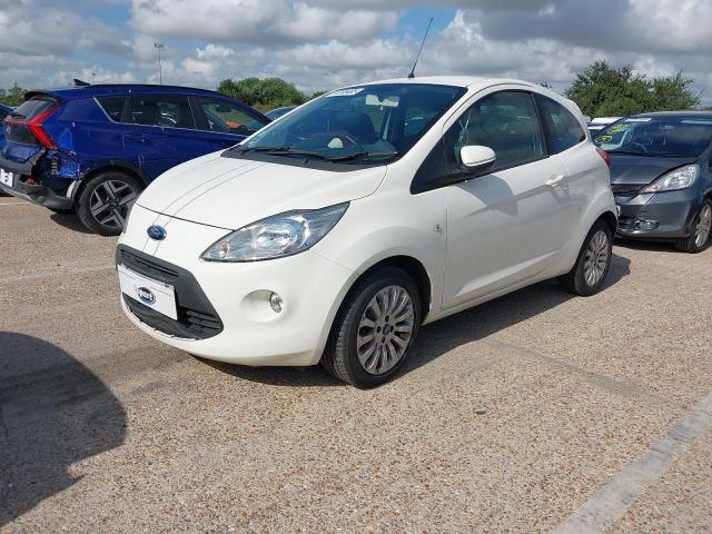 2013 FORD KA ZETEC for sale at Copart SANDWICH