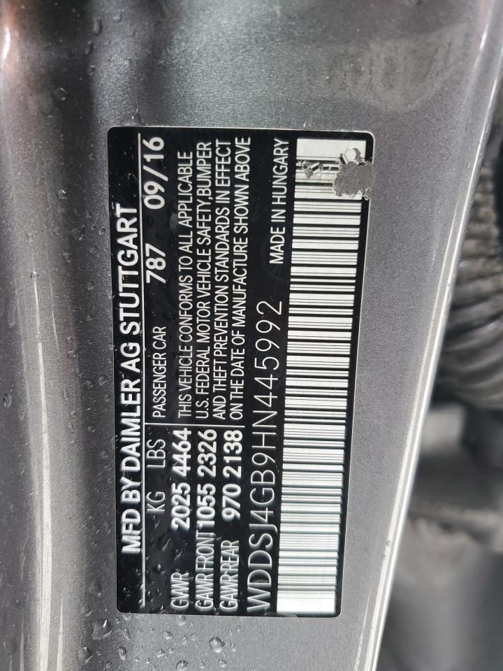wddsj4gb9hn445992 WDDSJ4GB9HN445992 2017 Mercedes-Benz Cla 250 4Matic