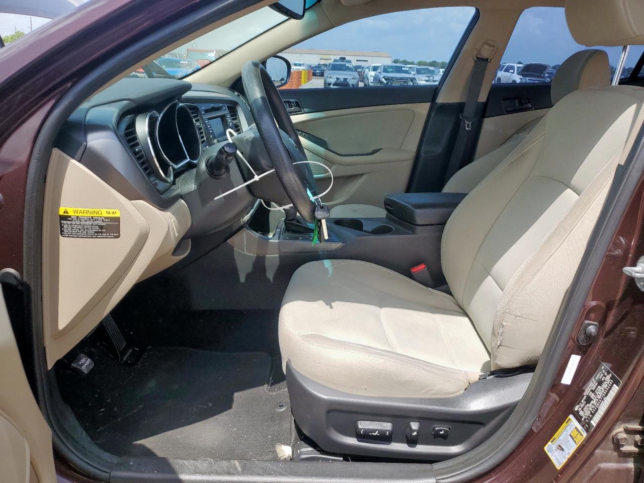 2013 Kia Optima Lx VIN: 5XXGM4A77DG242505 Lot: 64054975