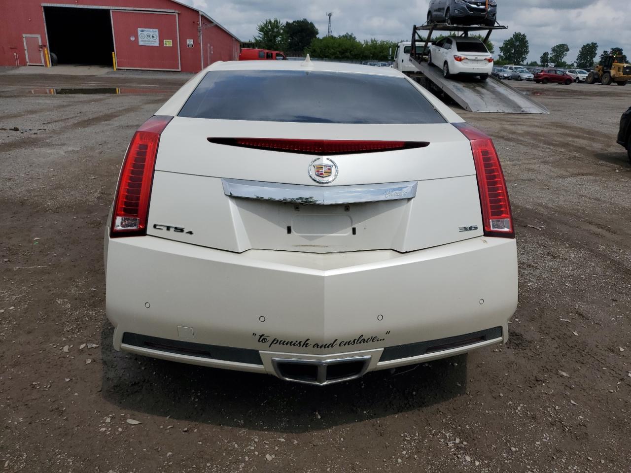 2011 Cadillac Cts Performance Collection VIN: 1G6DM1ED4B0107677 Lot: 63579435