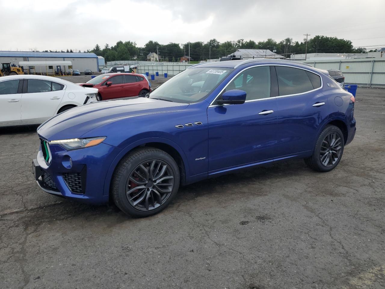 2019 Maserati Levante Sport blue null gas ZN661XUS2KX316651 photo #1