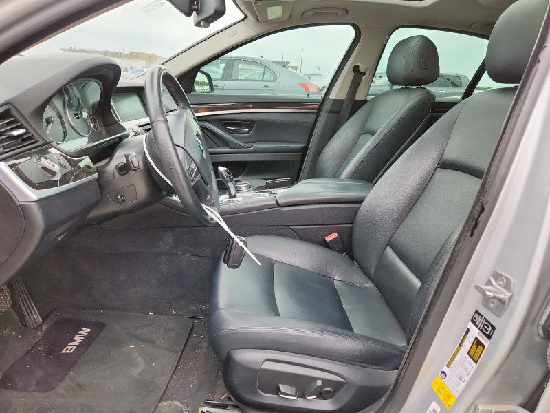  BMW 5 SERIES 2014 Srebrny