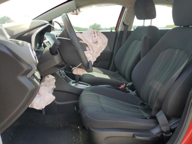  CHEVROLET SONIC 2018 Czerwony