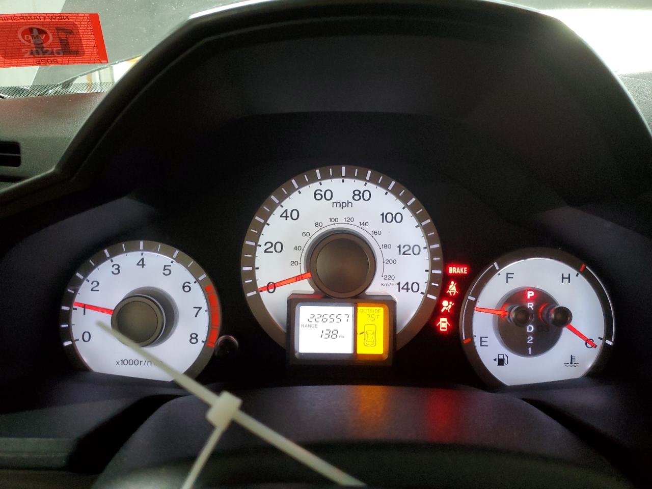 2011 Honda Pilot Exl VIN: 5FNYF4H51BB087923 Lot: 62879325