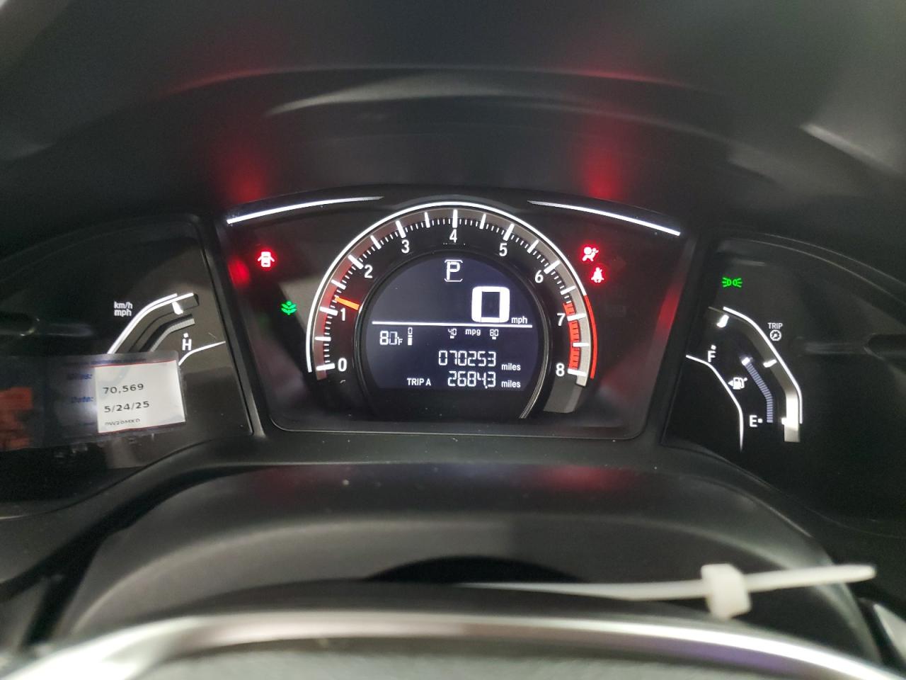 2016 Honda Civic Lx VIN: 19XFC2F57GE246237 Lot: 63931205