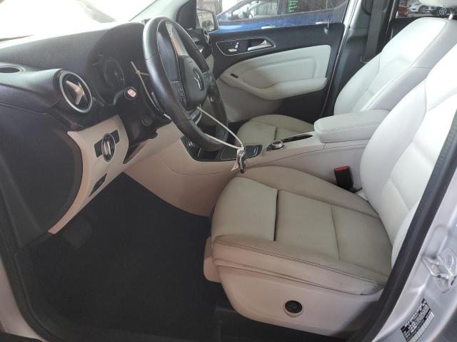 Hatchbacks MERCEDES-BENZ B-CLASS 2016 Srebrny