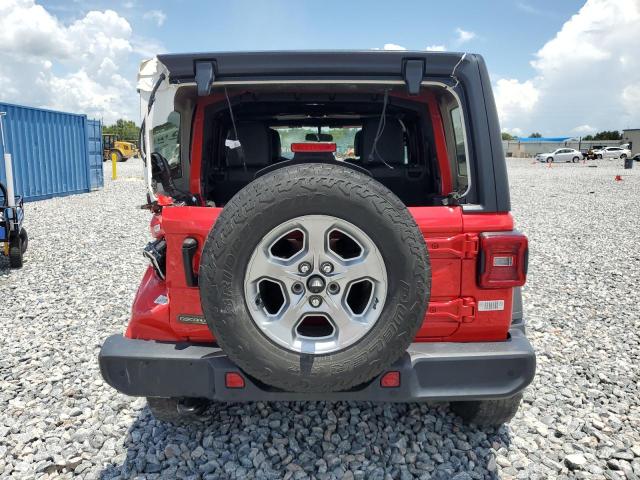  JEEP WRANGLER 2021 Czerwony