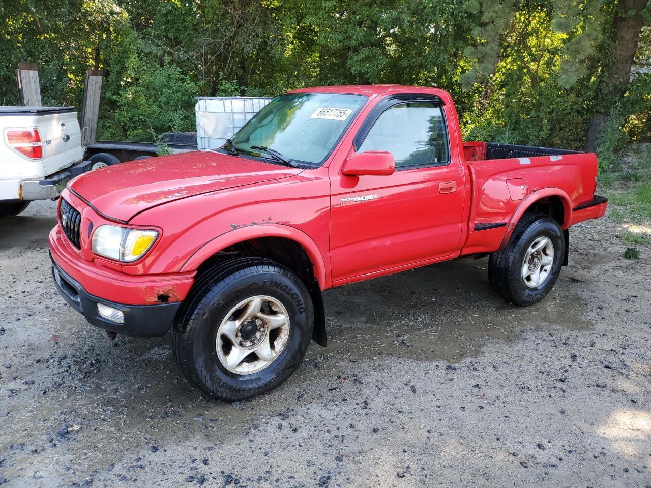 2001 Toyota Tacoma VIN: 5TEPM62N81Z732635 Lot: 66517755
