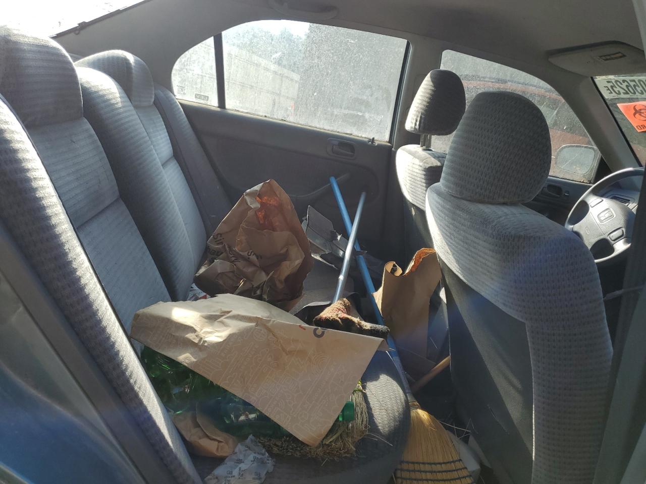 2000 Honda Civic Base VIN: 2HGEJ6614YH579363 Lot: 66605625