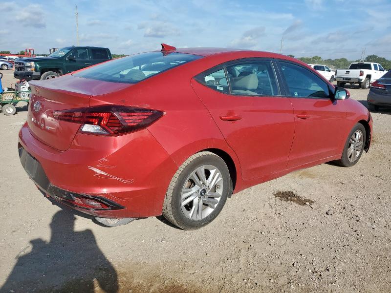  HYUNDAI ELANTRA 2020 Czerwony