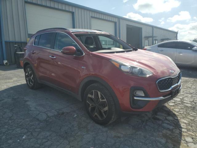  KIA SPORTAGE 2021 Красный
