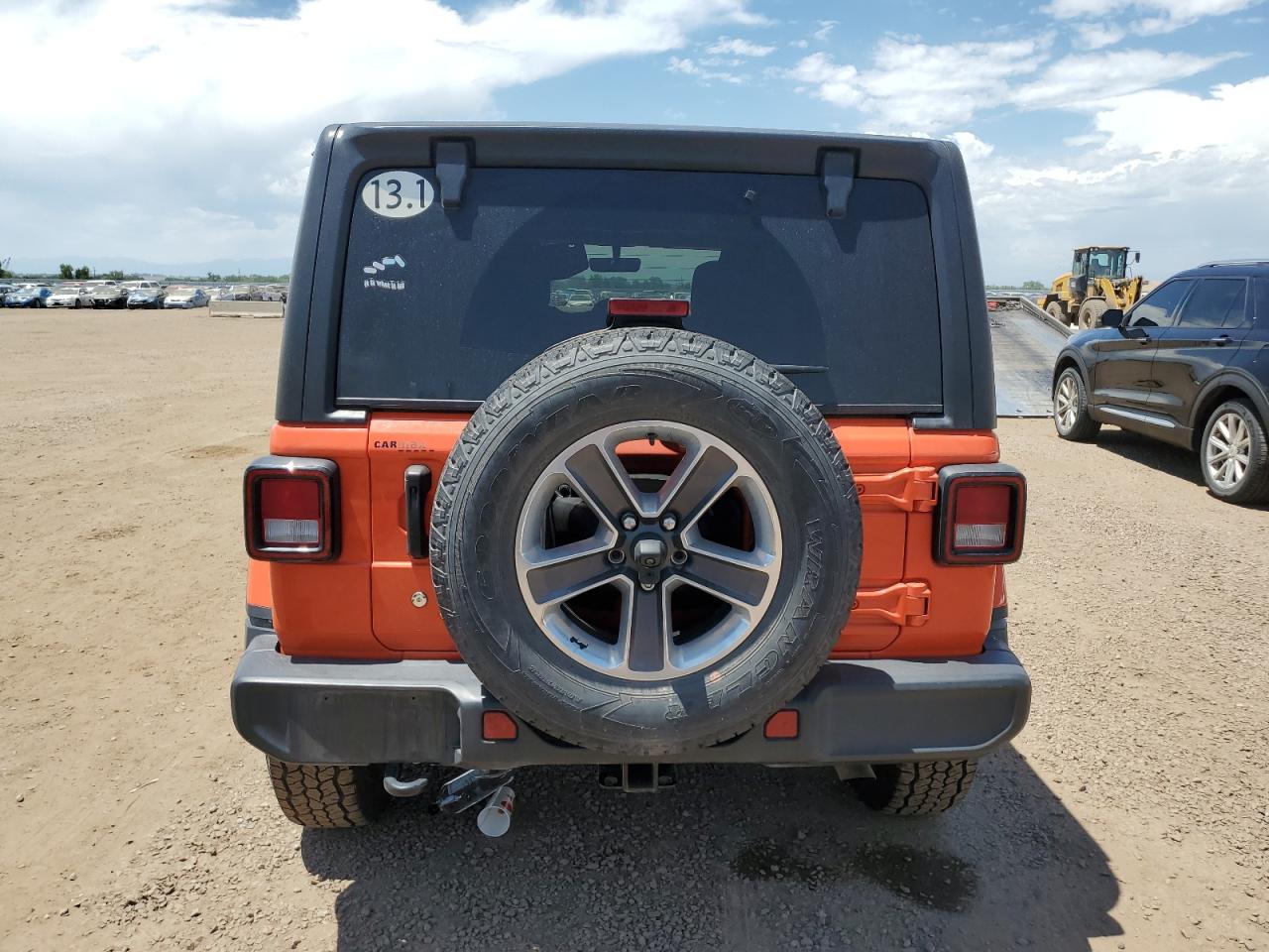2019 Jeep Wrangler Unlimited Sahara VIN: 1C4HJXEN5KW688462 Lot: 63040285