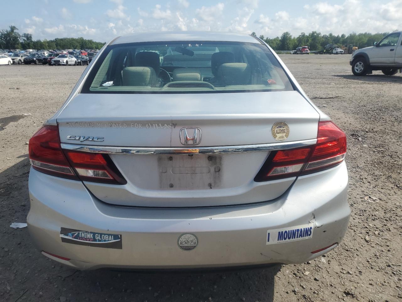 2013 Honda Civic Lx VIN: 2HGFB2F52DH546921 Lot: 64371215
