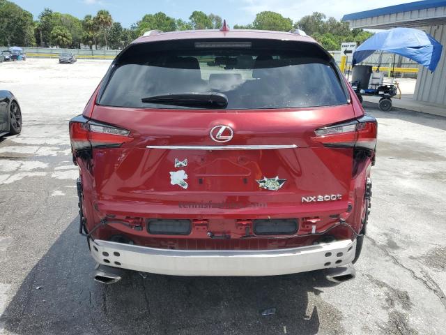  LEXUS NX 2015 Czerwony