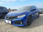 2019 HONDA CIVIC SR I for sale at Copart YORK
