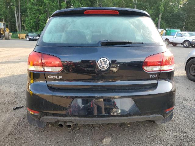 Hatchbacks VOLKSWAGEN GOLF 2013 Czarny