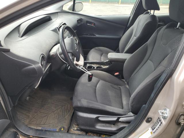 TOYOTA PRIUS 2018 Серебристый
