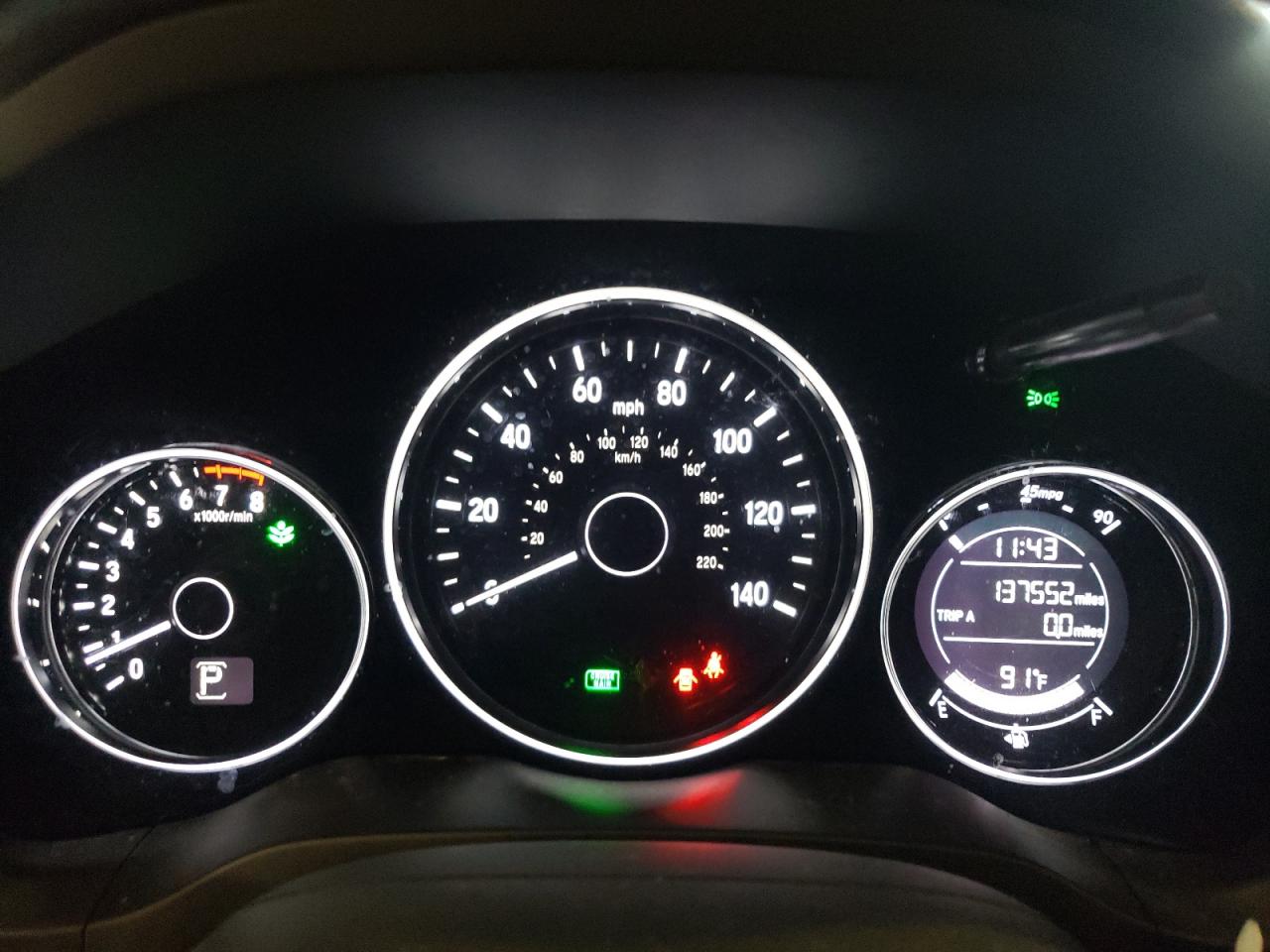 2016 Honda Hr-V Exl VIN: 3CZRU5H78GM725342 Lot: 64604575