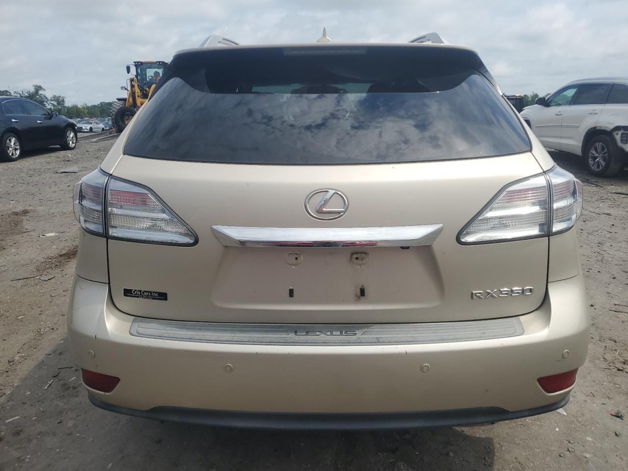 2011 Lexus Rx 350 VIN: 2T2BK1BA6BC113910 Lot: 65013585