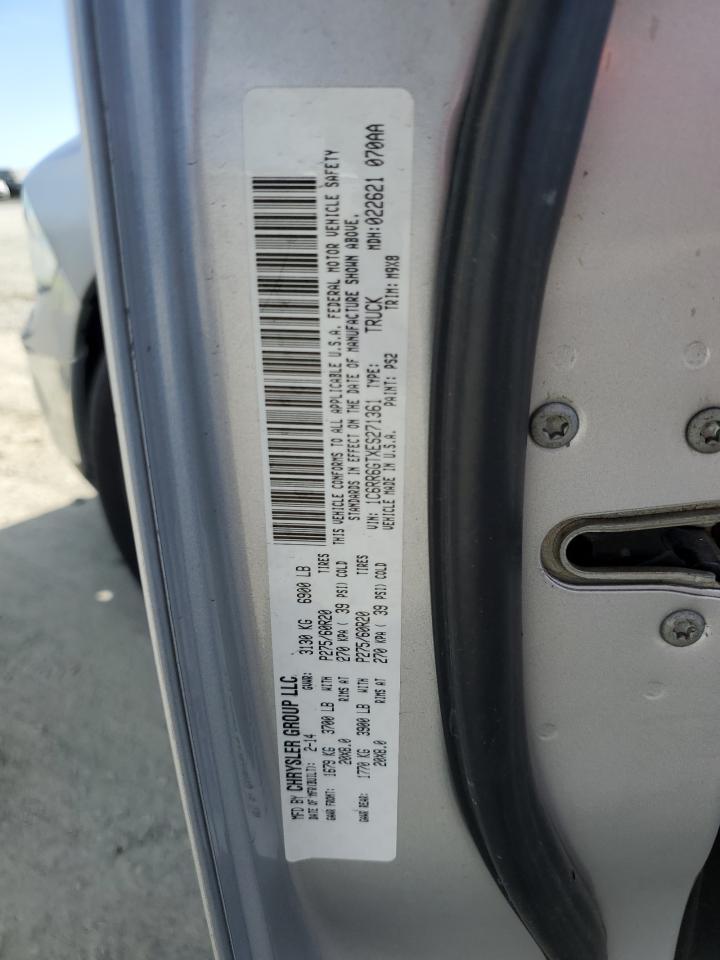 2014 Ram 1500 Slt VIN: 1C6RR6GTXES271361 Lot: 66046675