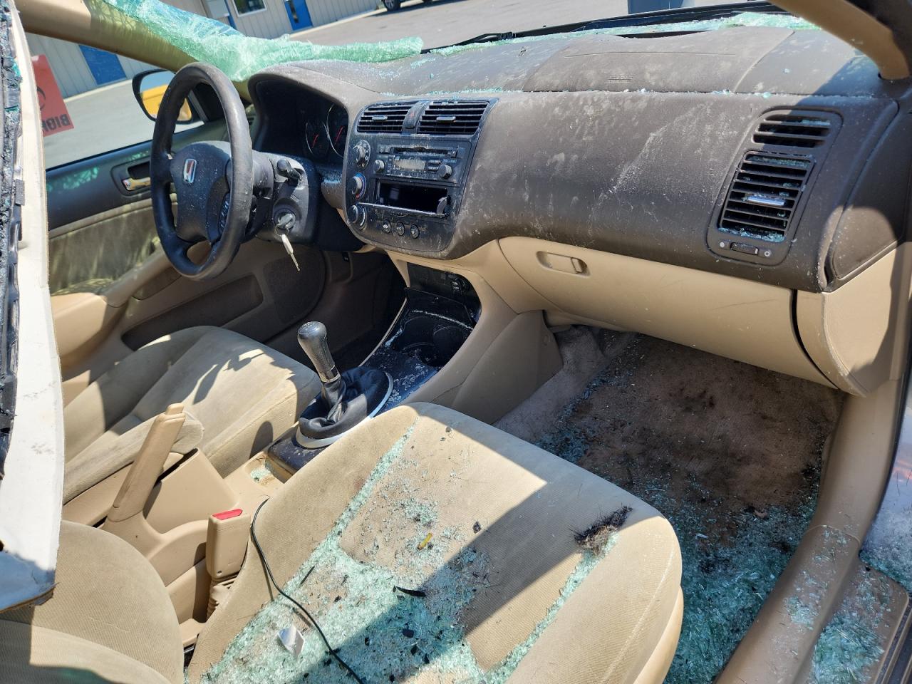 2003 Honda Civic Lx VIN: 2HGES15593H622804 Lot: 66385935