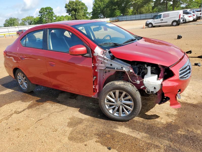  MITSUBISHI MIRAGE 2018 Czerwony