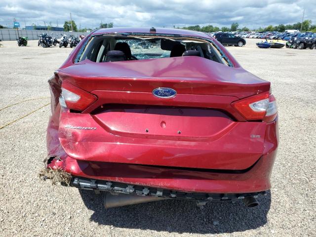 FORD FUSION 2013 Czerwony
