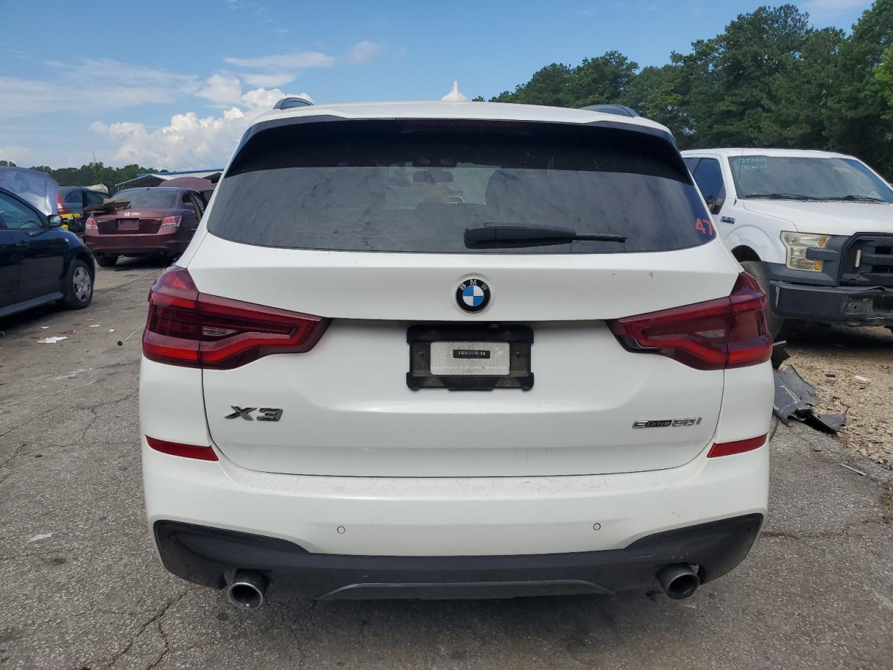 2019 BMW X3 Sdrive30I VIN: 5UXTR7C51KLF29589 Lot: 63697125