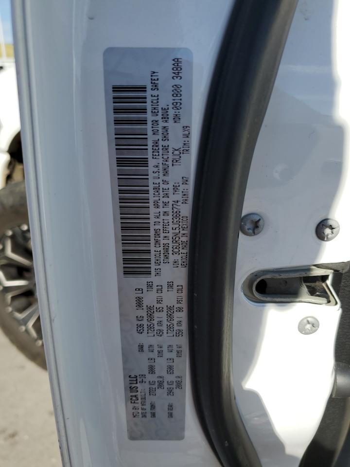 2018 Ram 2500 Laramie VIN: 3C6UR5NL5JG366774 Lot: 63223445