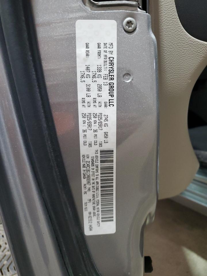 2013 Chrysler Town & Country Touring VIN: 2C4RC1BG1DR692067 Lot: 63672615