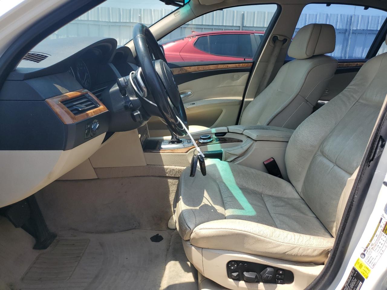 2008 BMW 550 I VIN: WBANW53508CT51765 Lot: 65244515