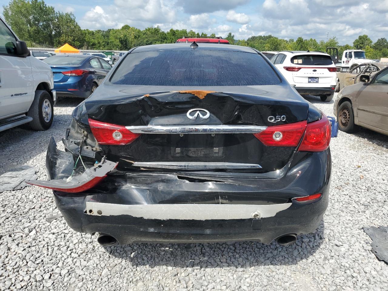 2014 Infiniti Q50 Base VIN: JN1BV7AP9EM674293 Lot: 62190845
