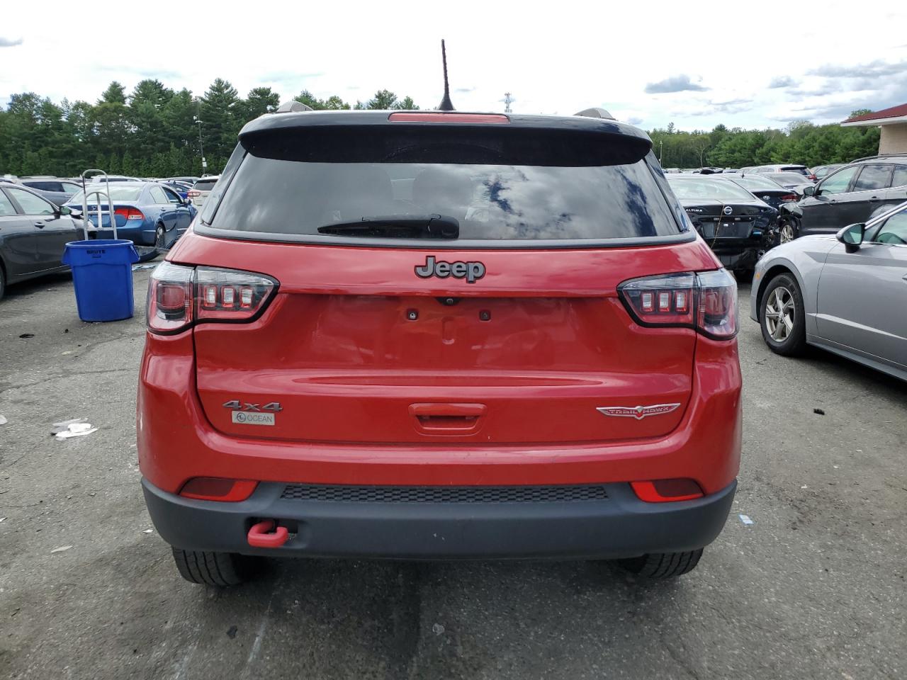 2020 Jeep Compass Trailhawk VIN: 3C4NJDDBXLT202972 Lot: 65580265