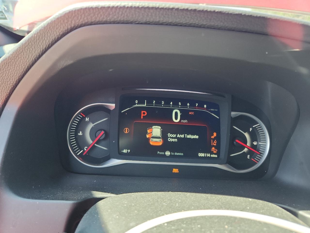 2024 Honda Passport Black Edition VIN: 5FNYF8H8XRB023620 Lot: 66481595