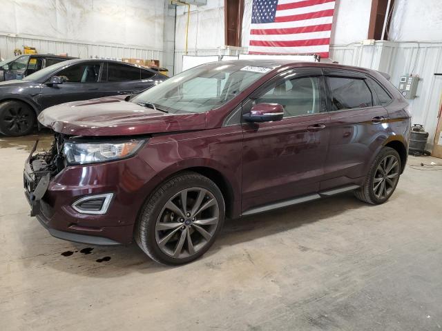  FORD EDGE 2018 Бургунди