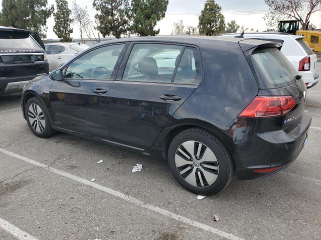 Hatchbacks VOLKSWAGEN GOLF 2016 Czarny