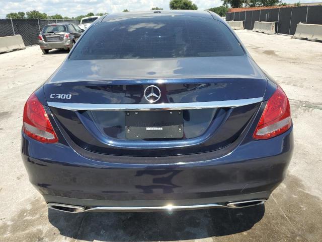  MERCEDES-BENZ C-CLASS 2018 Granatowy