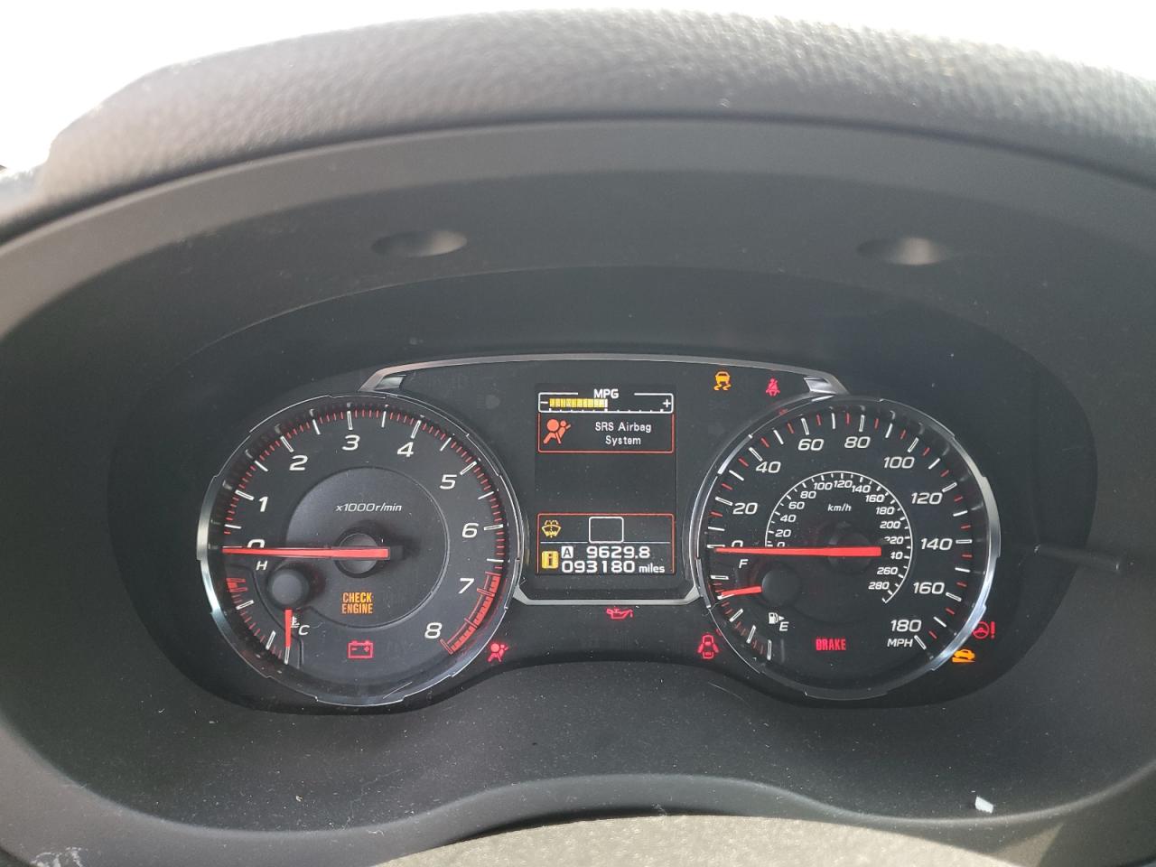 2019 Subaru Wrx VIN: JF1VA1A64K9829248 Lot: 63777455