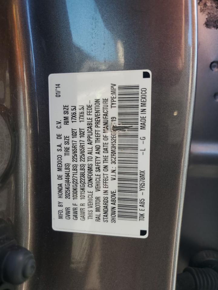 2014 Honda Cr-V Ex VIN: 3CZRM3H52EG702119 Lot: 65215905