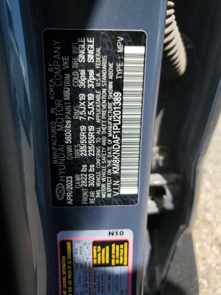 2023 Hyundai Ioniq 5 Sel VIN: KM8KNDAF1PU201389 Lot: 63236065