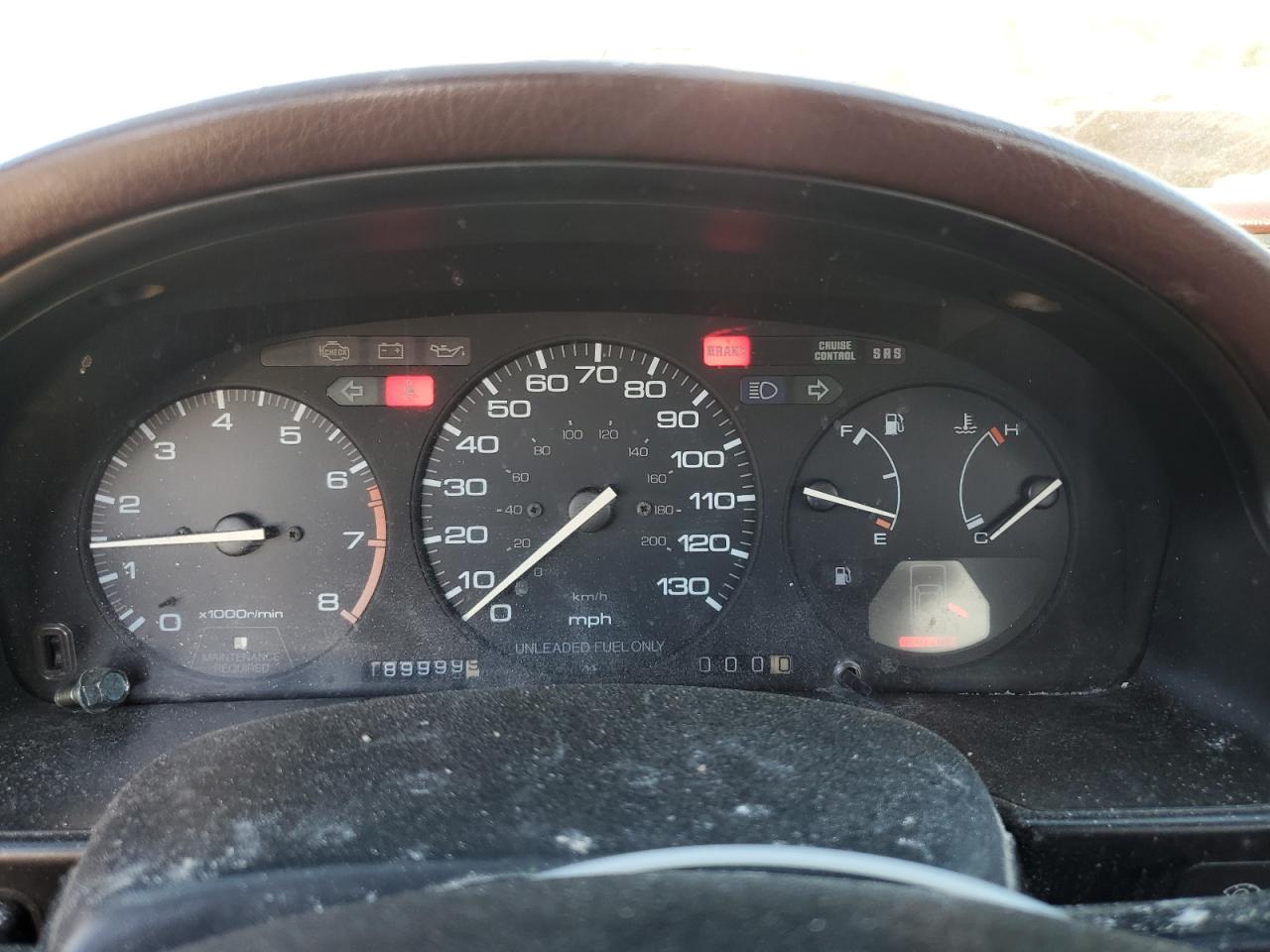 1992 Honda Accord Lx VIN: 1HGCB7552NA176443 Lot: 62196415