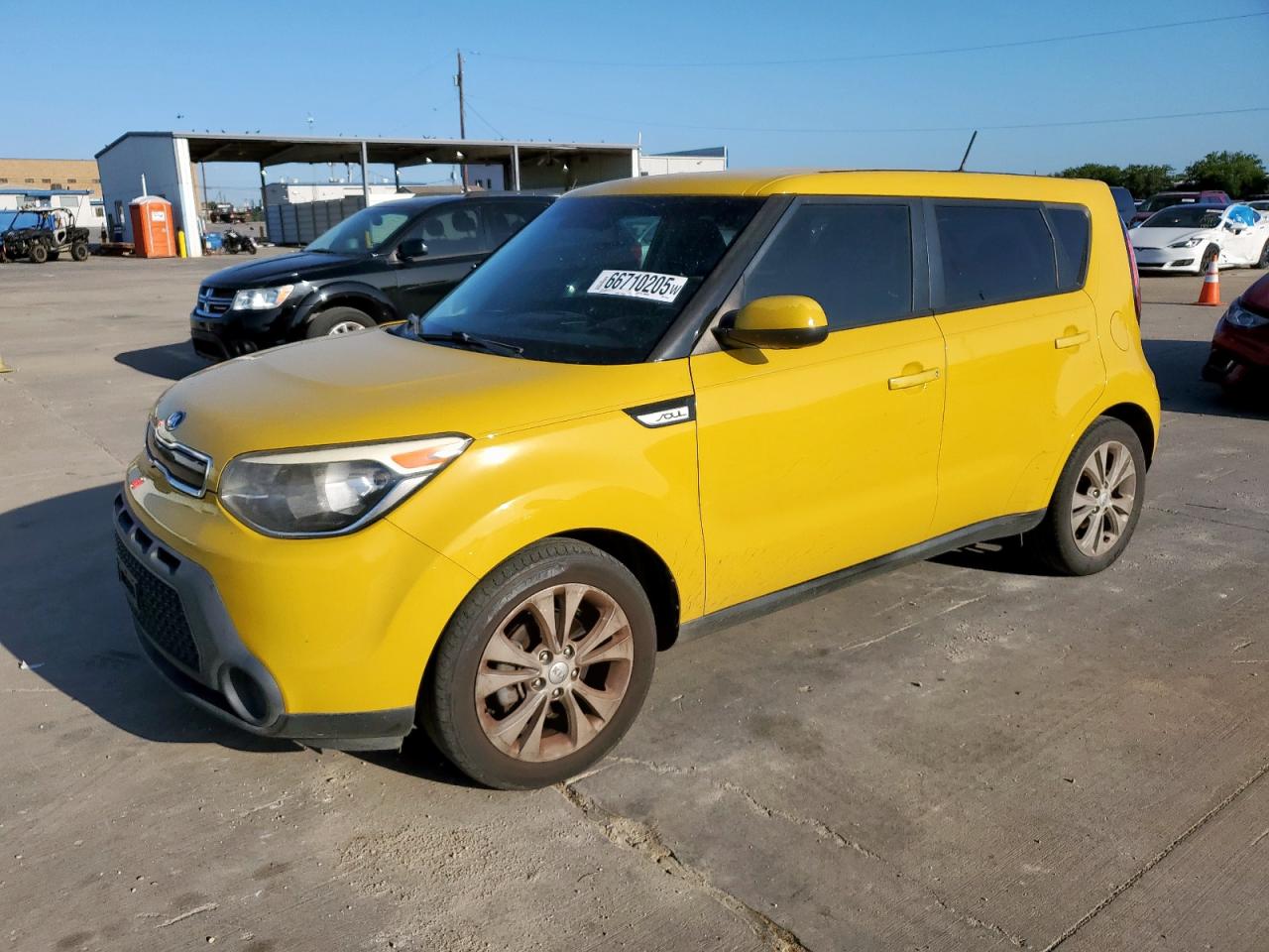 2015 Kia Soul + VIN: KNDJP3A50F7215325 Lot: 66710205