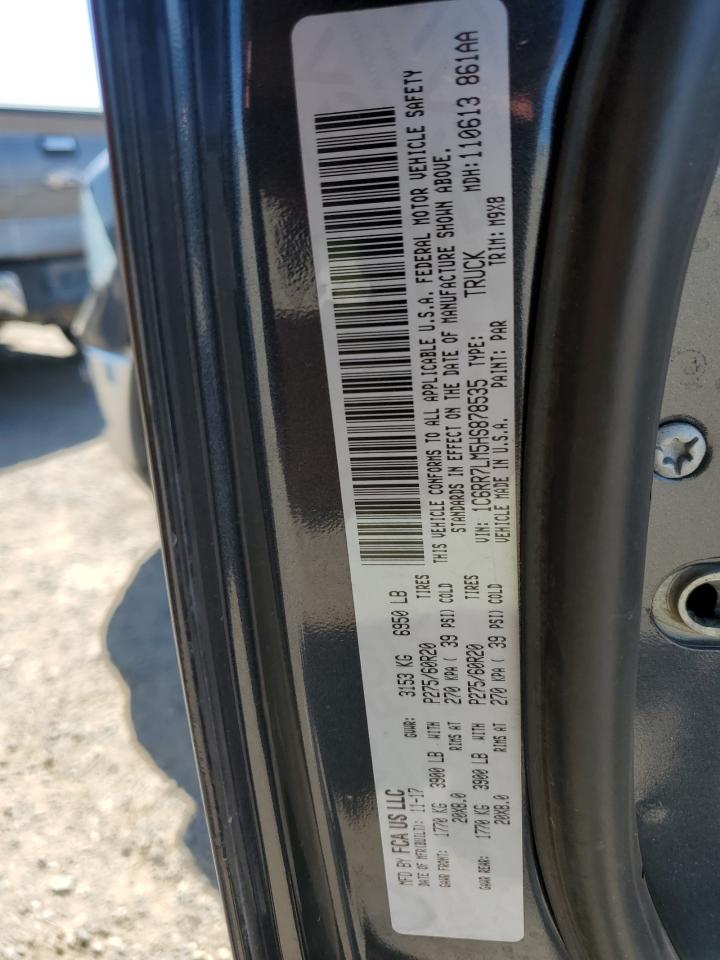 2017 Ram 1500 Slt VIN: 1C6RR7LM5HS878535 Lot: 64312105