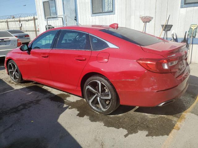  HONDA ACCORD 2018 Red