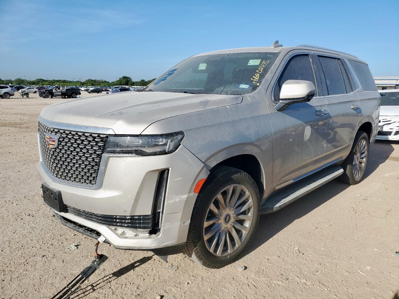 2021 Cadillac Escalade Premium Luxury beige null diesel 1GYS4BKT7MR254770 photo #1